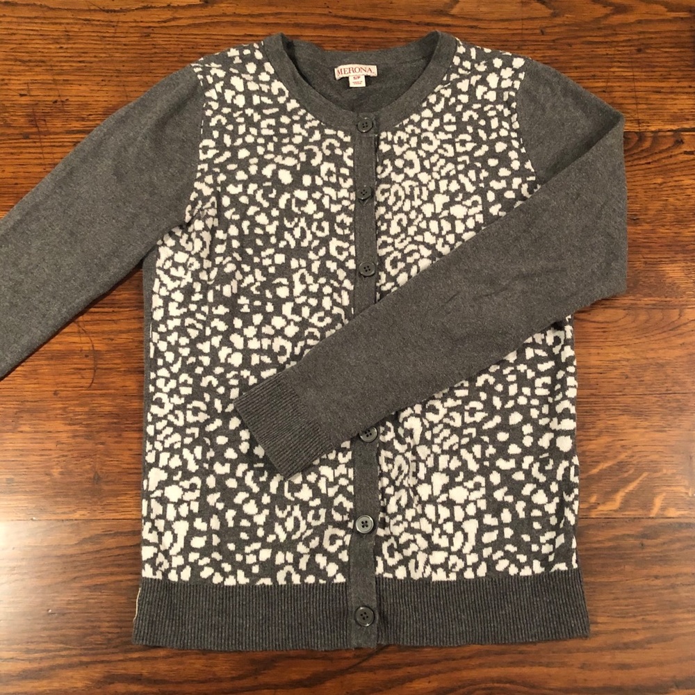 Leopard Print Cardigan